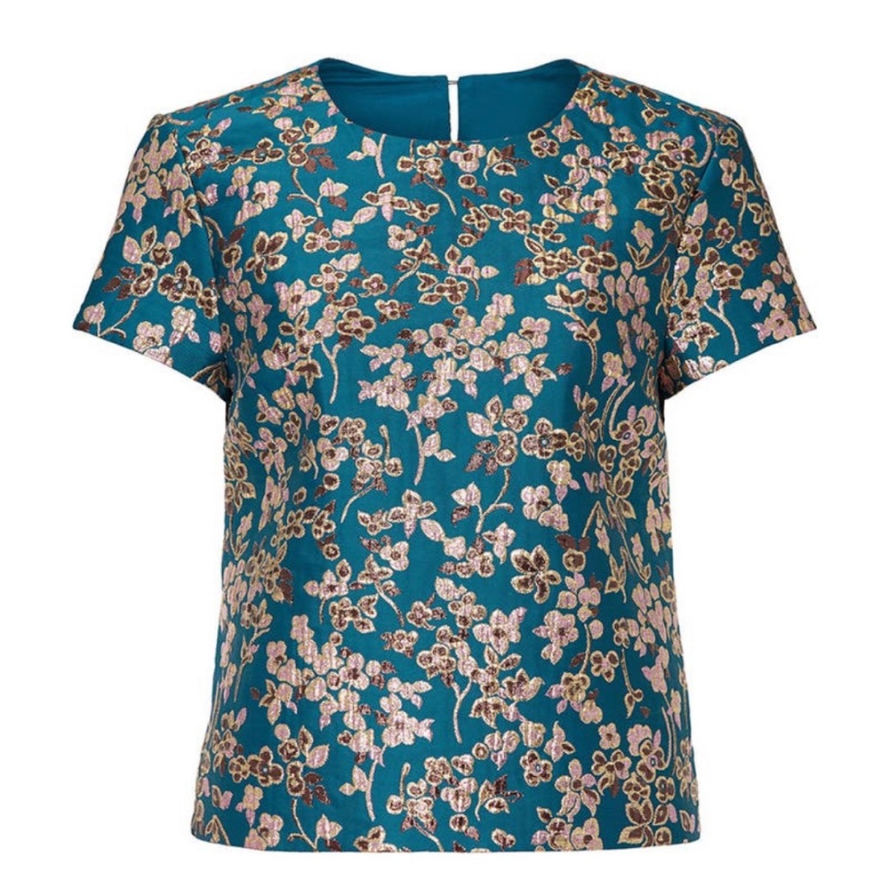 JCrew Collection Ariana Cherry Blossom Top- Size XL